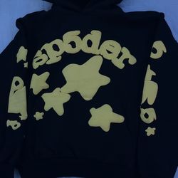 Black Beluga Sp5der Hoodie
