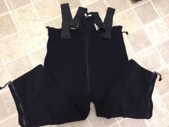 Polartec overalls size large