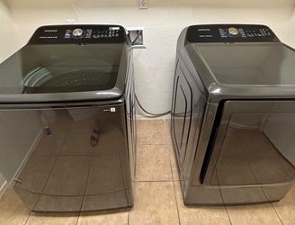 Samsung Top-Load Washer with Impeller & Vented Dryer
