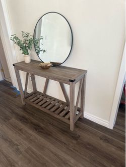 Table -coffee station, hallway table, window table