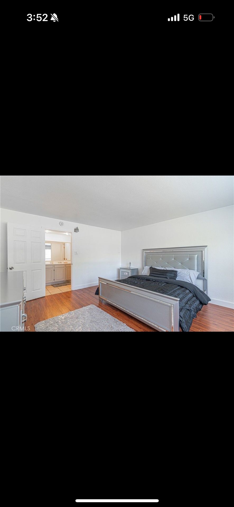 Silver king bedroom Set