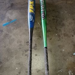  TWO BASEBALL BATS