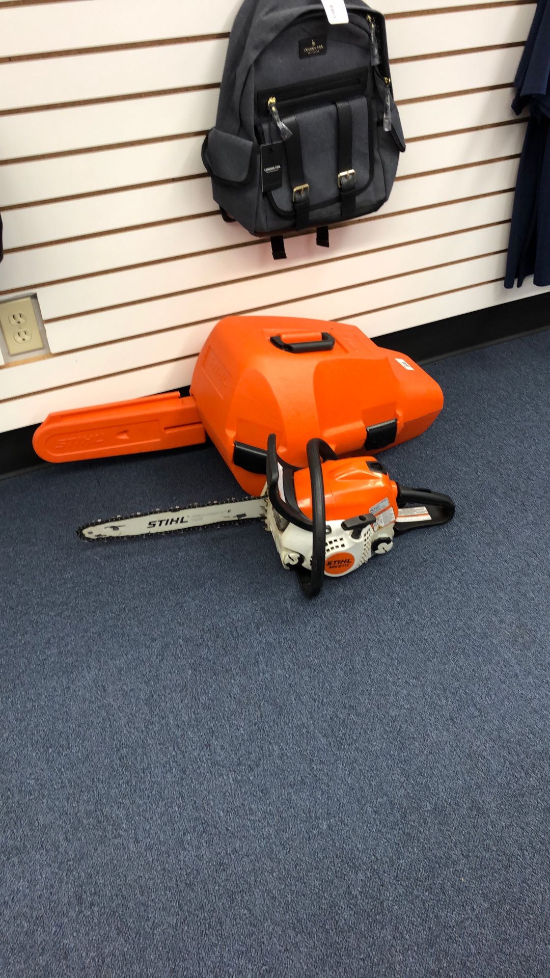 Stihl MS211C 16” Gas Powered Chainsaw With Case
