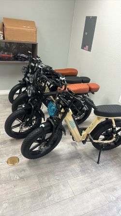 55 down on moped style ebike