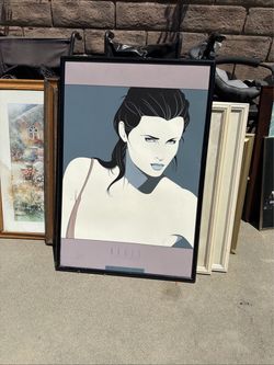 Vintage 1988 Patrick Nagel “Dakota” serigraph Print