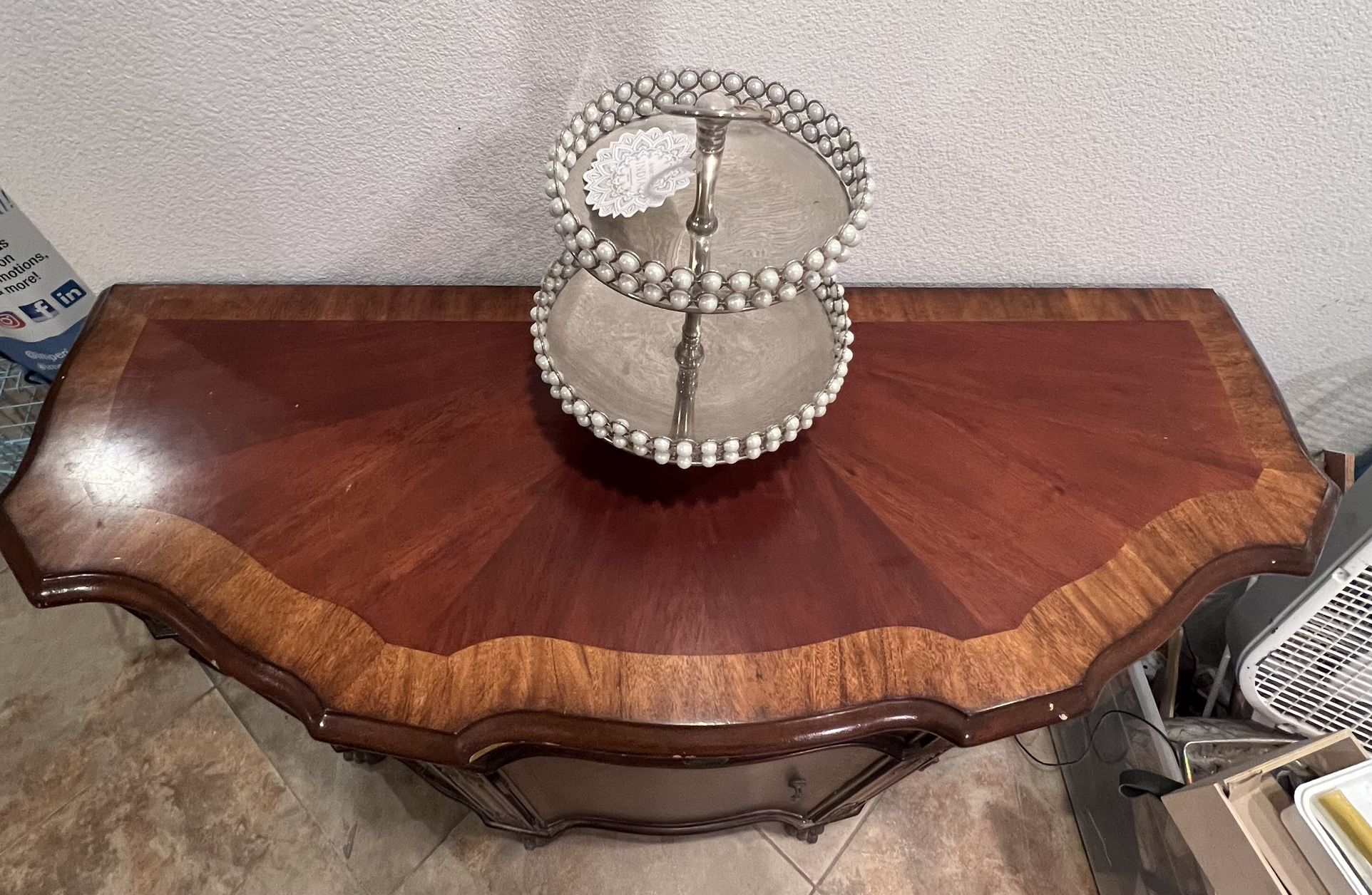 Solid Wood Entrance Table