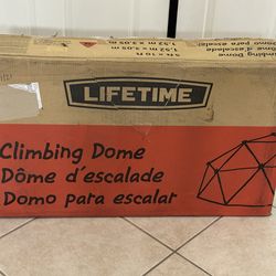 Brand New Lifetime Geometric Climbing Dome Climber Play Center 5x10 Foot Playground Structure