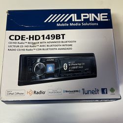 Alpine Bluetooth Stereo