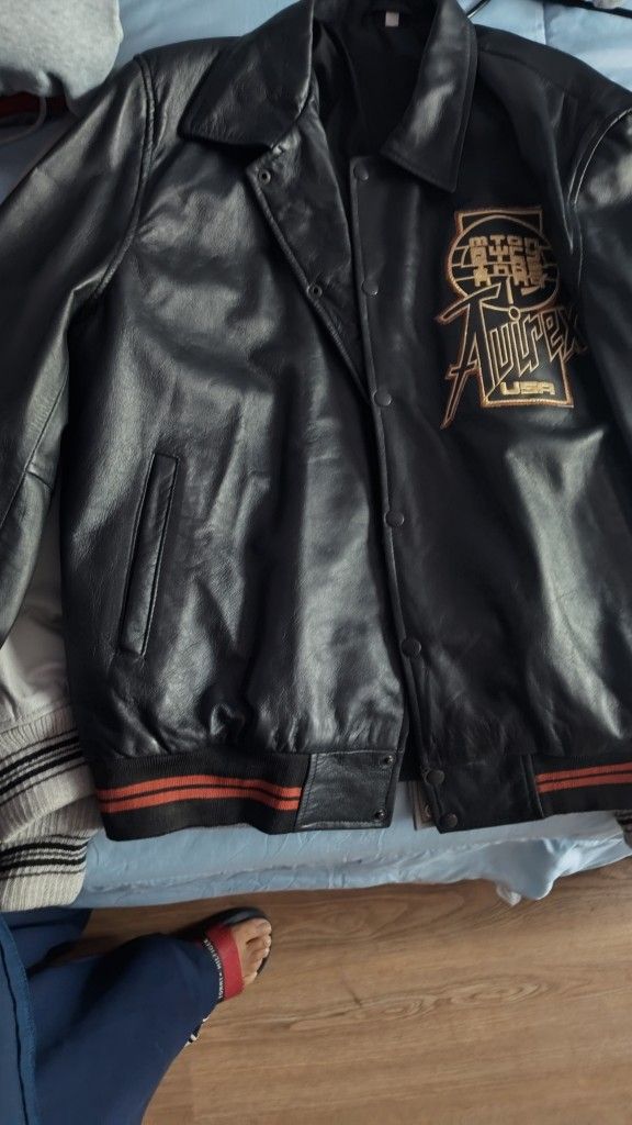 AUIREX Leather Jacket (2)