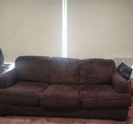 Sofa, love seat and chair