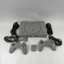 Sony PlayStation 1 PS1 Gray Console Gaming System SCPH-5501