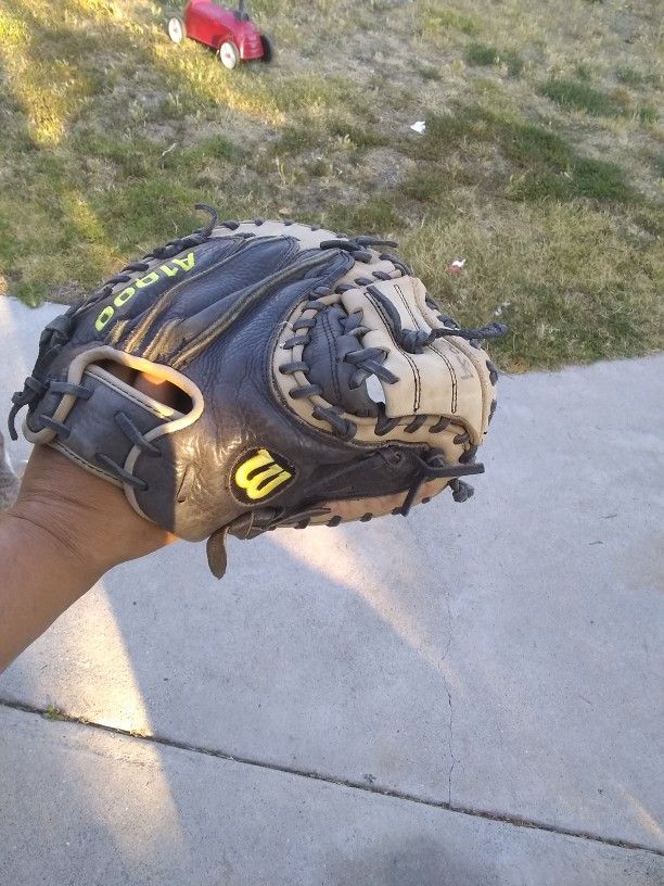 Wilson Catches Glove