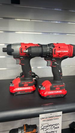 Craftsman V20 Drill & Impact Driver Set