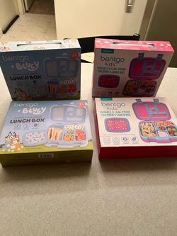 Bentgo Kids Lunch Boxes Bundle of 4