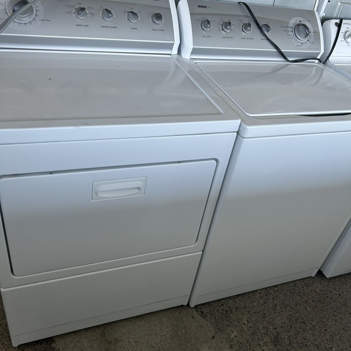 Kenmore Washer And Electric Dryer Set