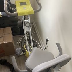 Stationary bike + Rowing Machine