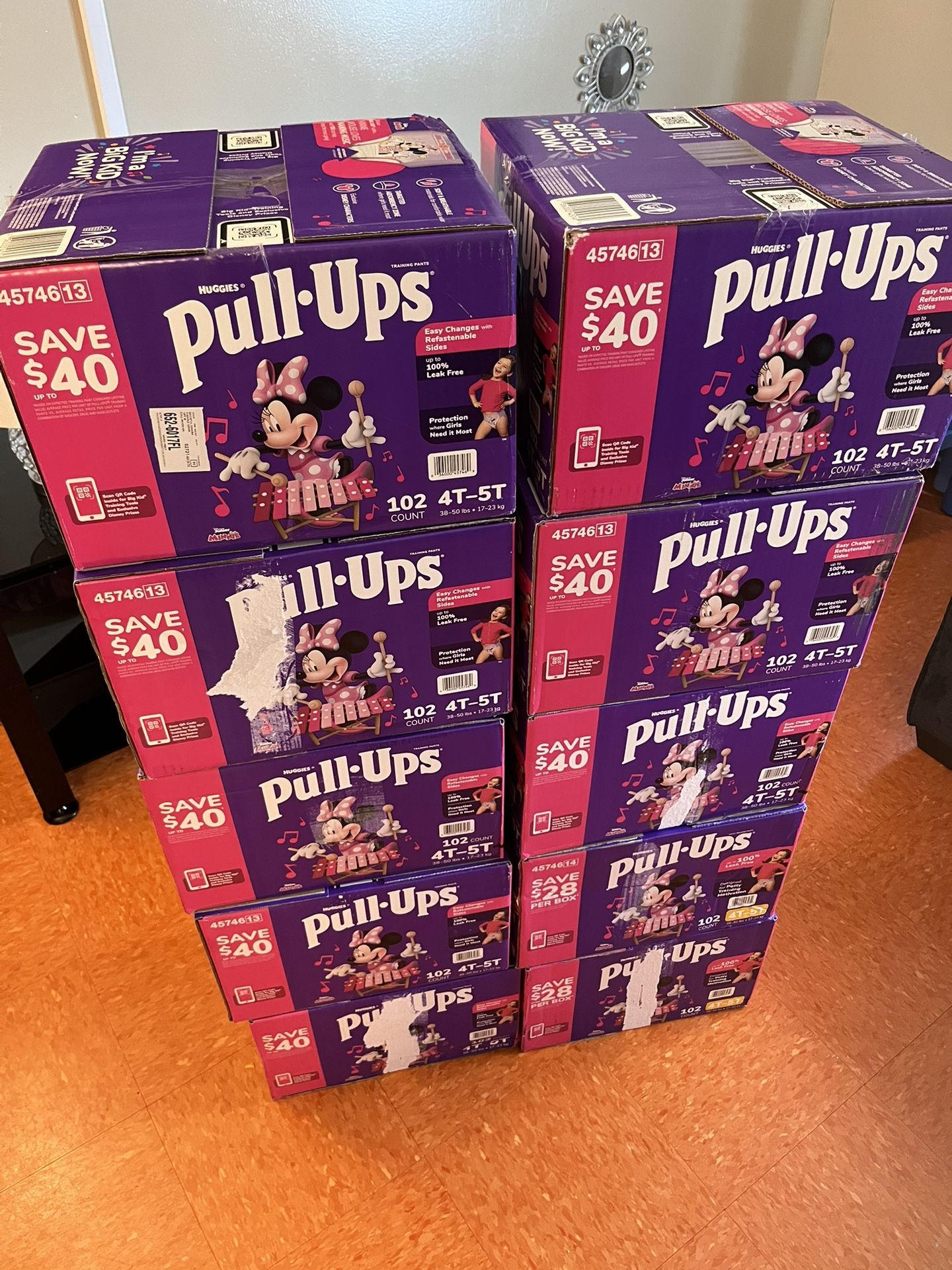 New Pull ups
