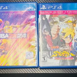 NBA 2K 24 & Naruto Shippuden ultimate ninja storm 4 road to Borito!