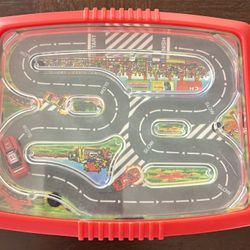 Vintage Soma 1991 Mach 5 Racing Game Handheld Vibrating Games-Sealed & New