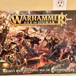 New Warhammer Age of Sigmar Starter Set :Mighty Battles in a age of unending War