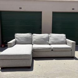 West Elm Sectional Couch 🛻 Delivery Available🛻