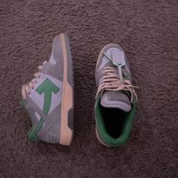 White and Green Off White Out of Office