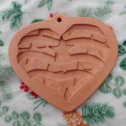 Heart Cookie Mold- Cotton Press 1997