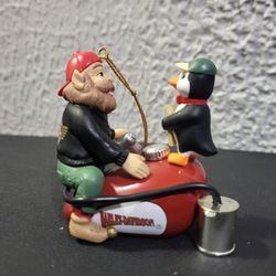 1997 Harley-Davidson Christmas Ornament With Penguin Mechanic