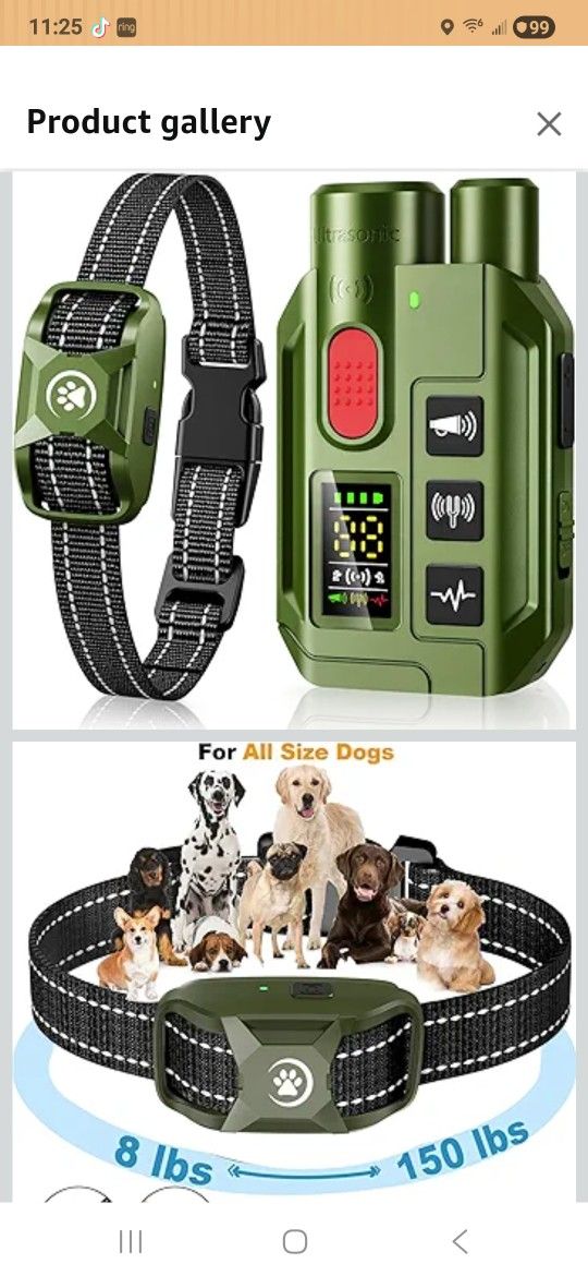 Dog Shock Collar With Remote
