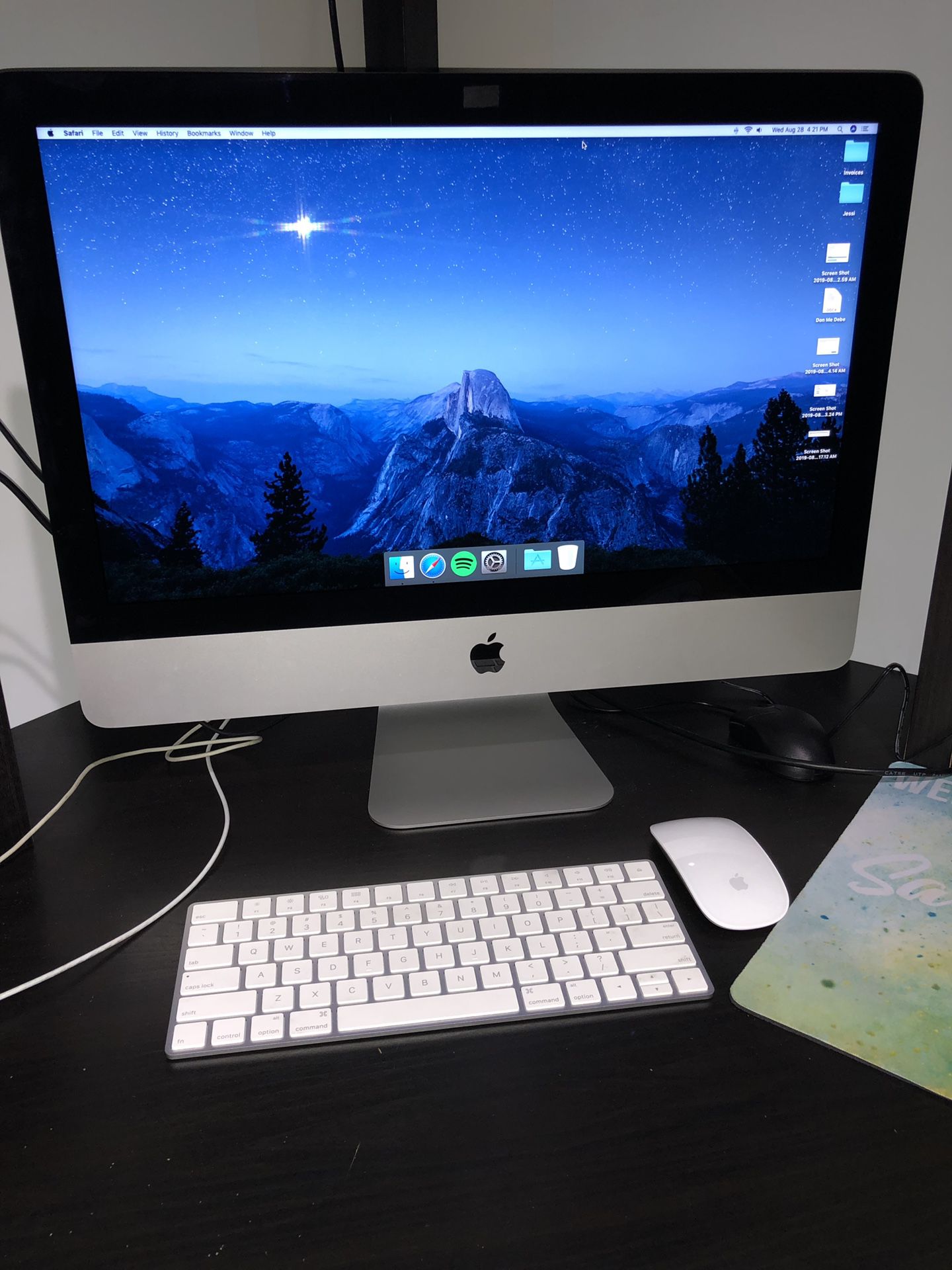 2012 iMac Monitor + Wireless Mouse & Keyboard