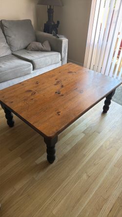 Solid wood, coffee table