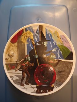 Wizard of.
Oz plate collection