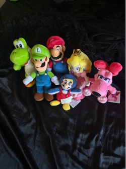 Nintendo Mario Plushies