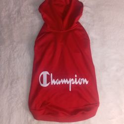 Dog Clothing Hoodie Red