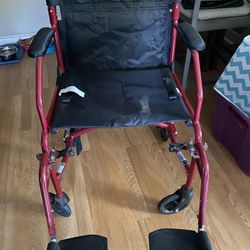 Medline Ultralight Travel Wheelchair