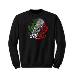 Mexican Sweatshirts , Unisex Crewnecks All Sizes 
