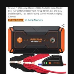 Portable Jump Starter