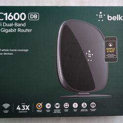 Belkin AC1600 Dual-Band AC Gigabit Wi-Fi Router