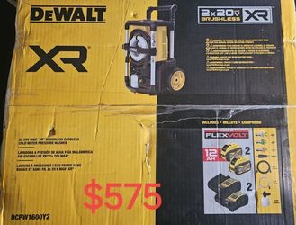 DeWalt XR 2x20V Brushless Cordless Pressure Washer