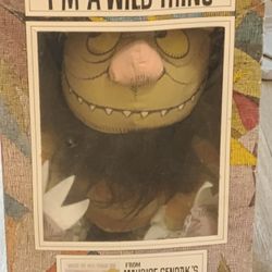 Where The Wild Things Are Collectible Plush Doll Wild Thing #1 NIB