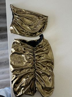 Gold Two Piece For Sale