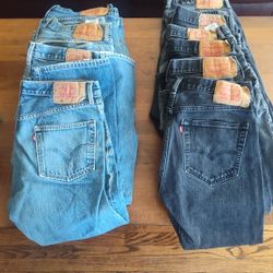 Levi's 501 Jeans 36x29 Used