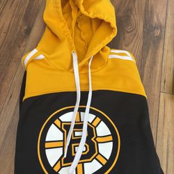 ADIDAS BOSTON BRUINS PULLOVER HOODIE