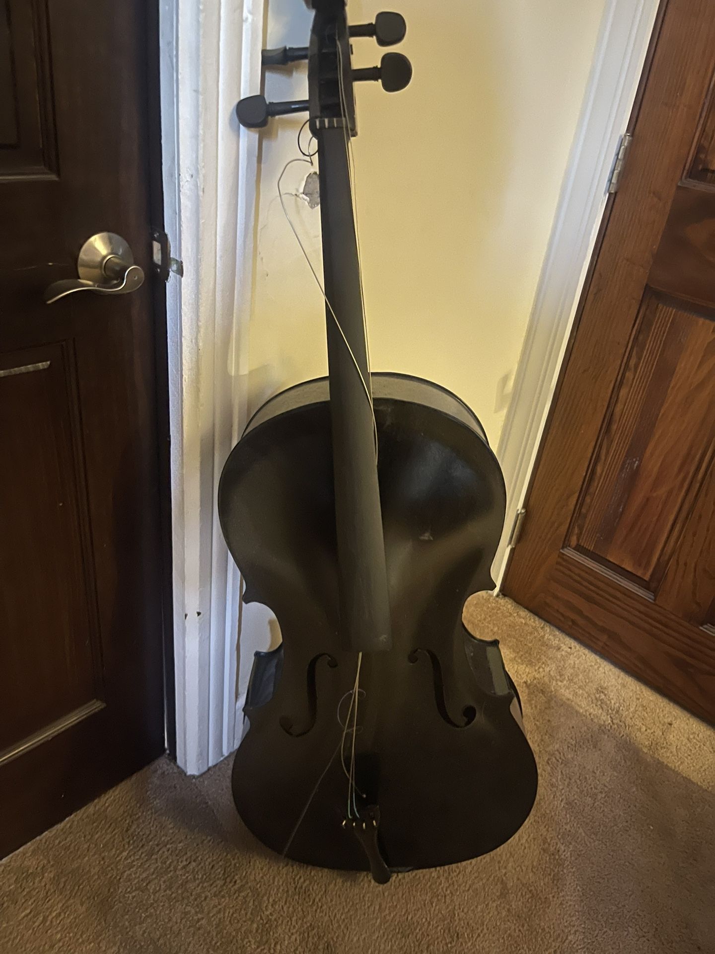 Cello With Case Missing Pieces 