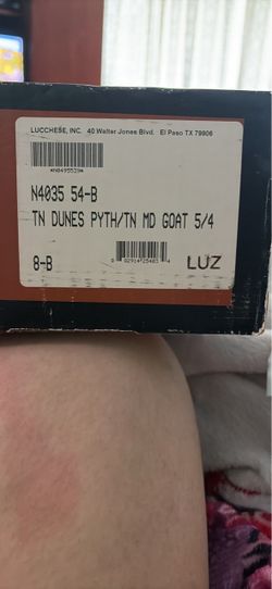 Lucchese Dunes Python & Goat Boots Size 8-B