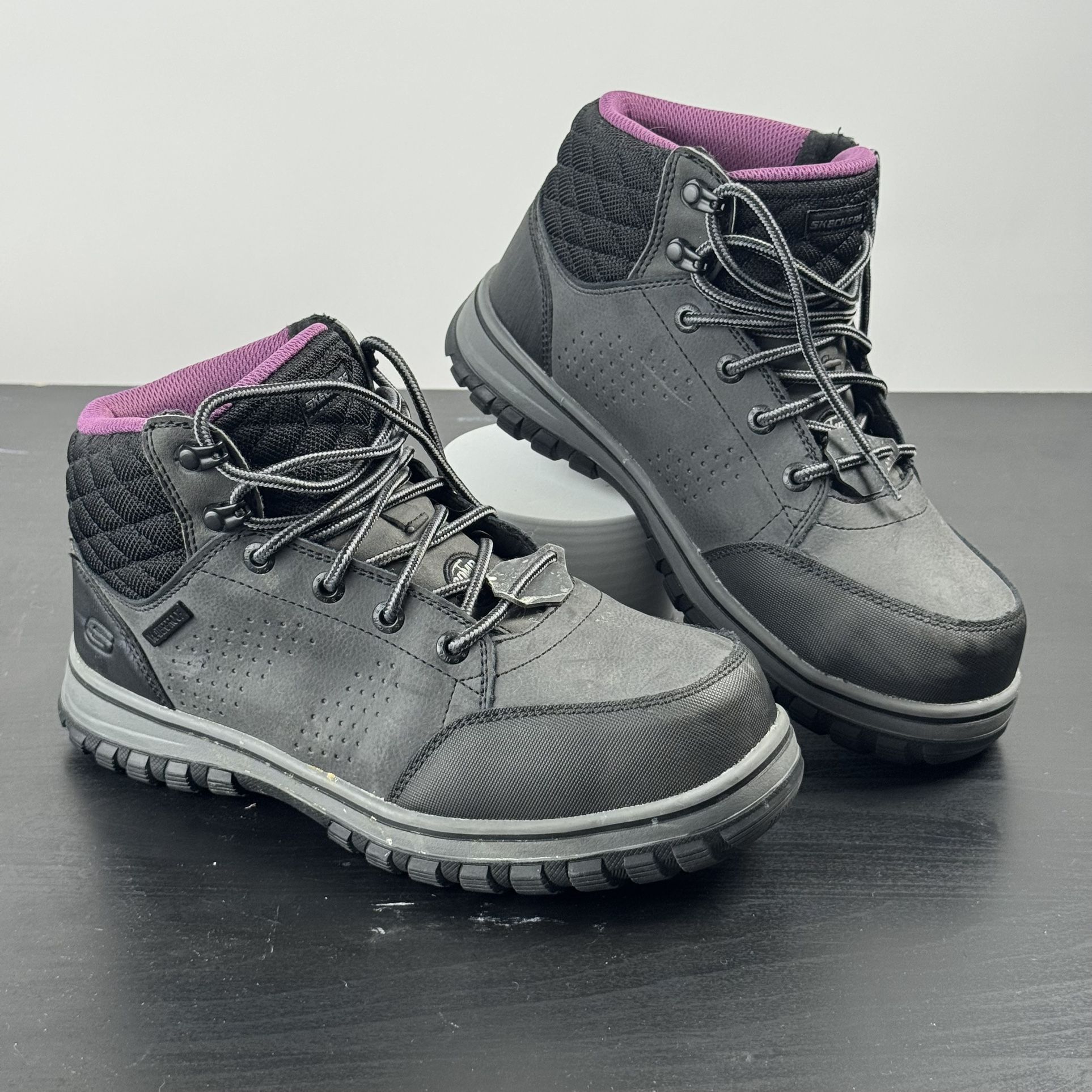 Skechers Women's Padded Collar Safety Boot Industrial Shoe