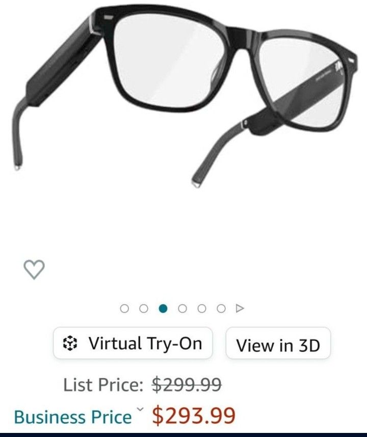 Amazon Echo Frames (3rd Gen) Smart glasses with Alexa