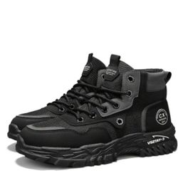 Size 11, New Black Or Army Green Work Boots