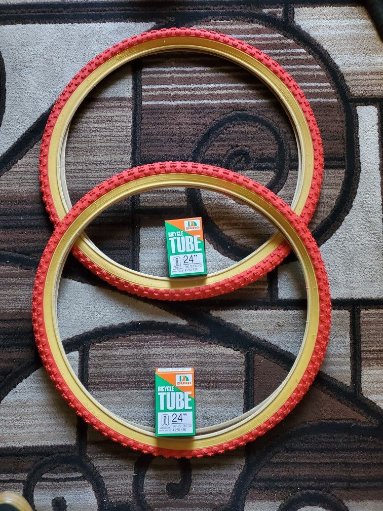 NEW Bicycle Bmx Cruiser Tires 24" Classic