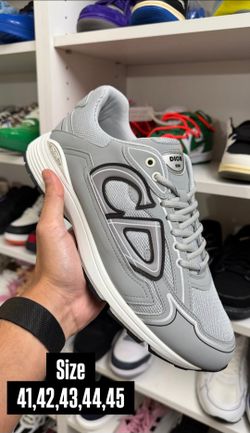 DIOR B30 SNEAKERS GRAY NEW COLLECTION